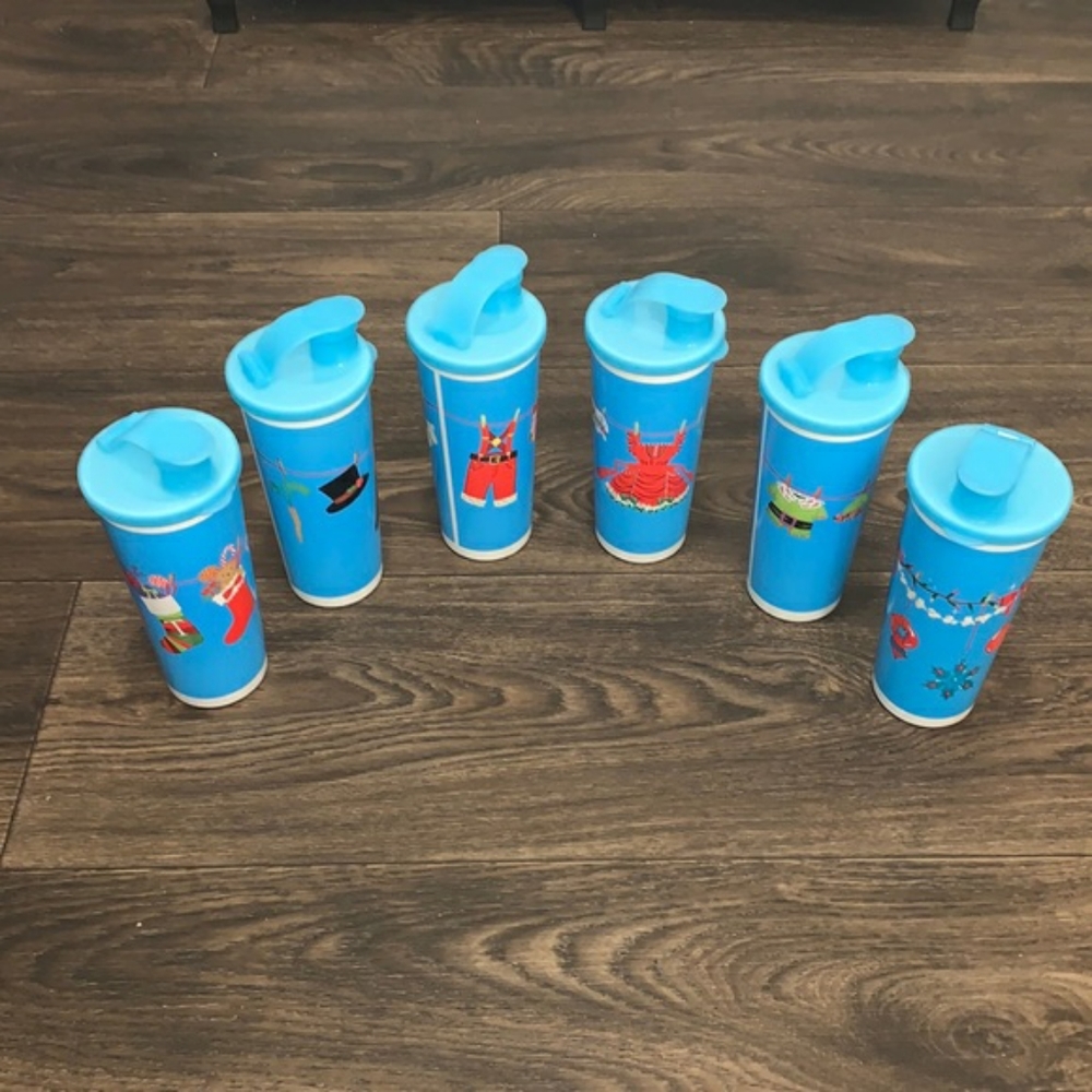 Tupperware Christmas Set - 16oz set of 6 NEW